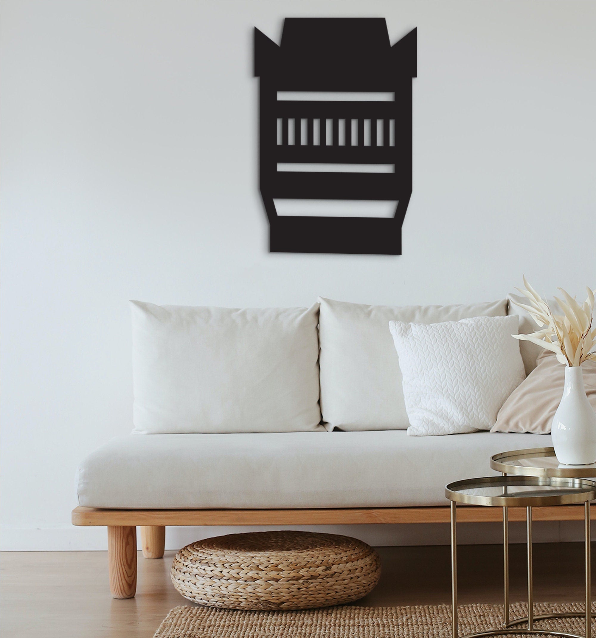 Wood Camera Lens Wall Art: 3D Shadow Effect, Photographer Decor