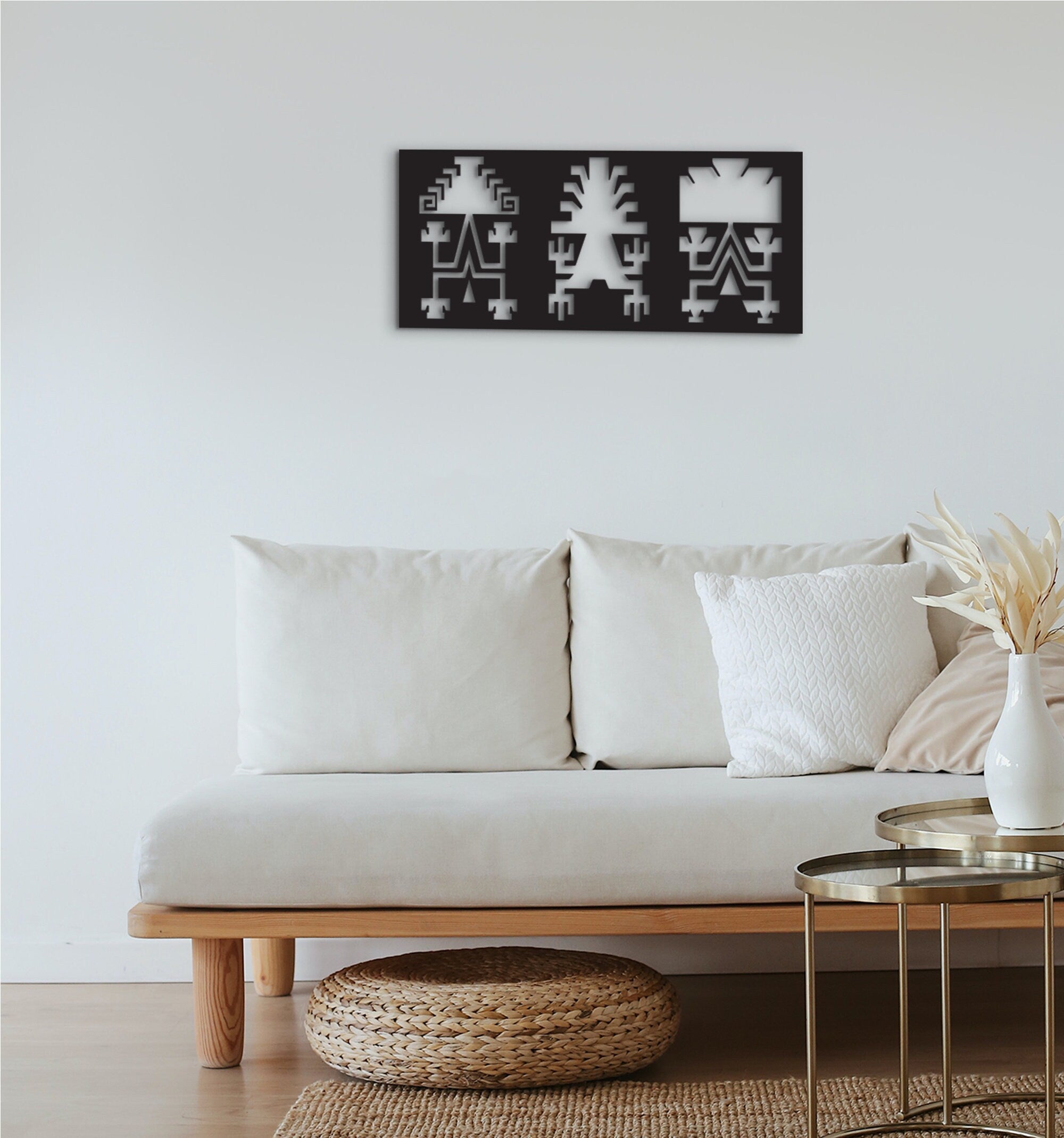 Lukutuwe Wood Wall Art: African Decor, Home and Office