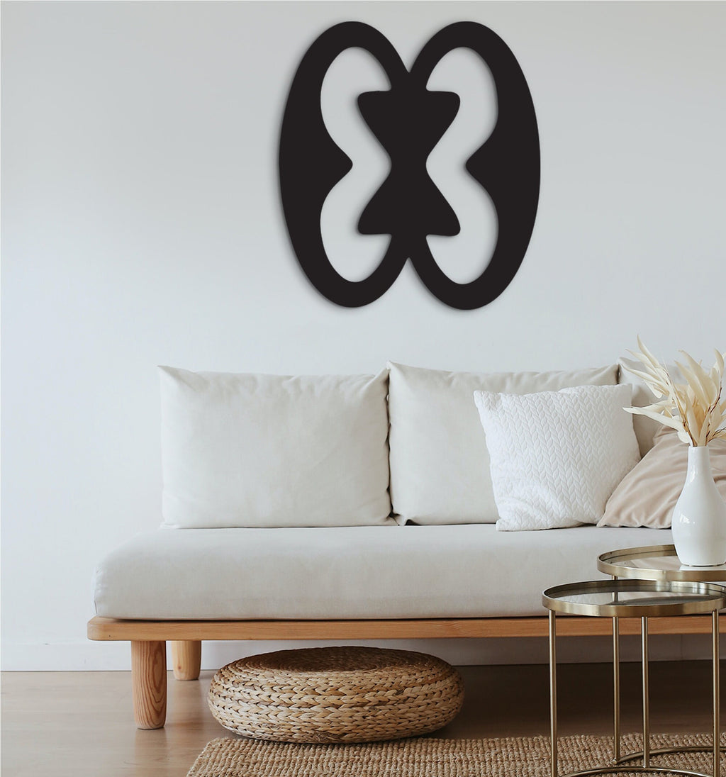 Nkonsonkonson Wood Wall Art: Adinkra Symbol Decor