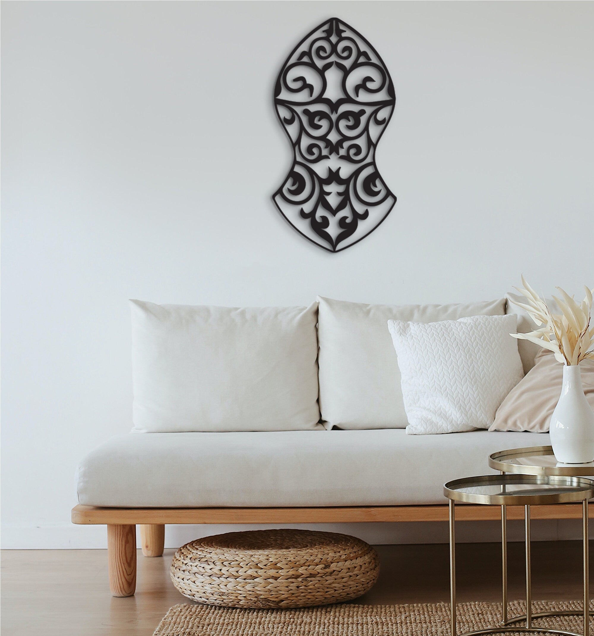 Nalayn Sharif Islamic Wood Wall Art: Laser Cut Decor