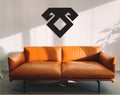 Geometric Wood Wall Decor: Modern Art Sculpture