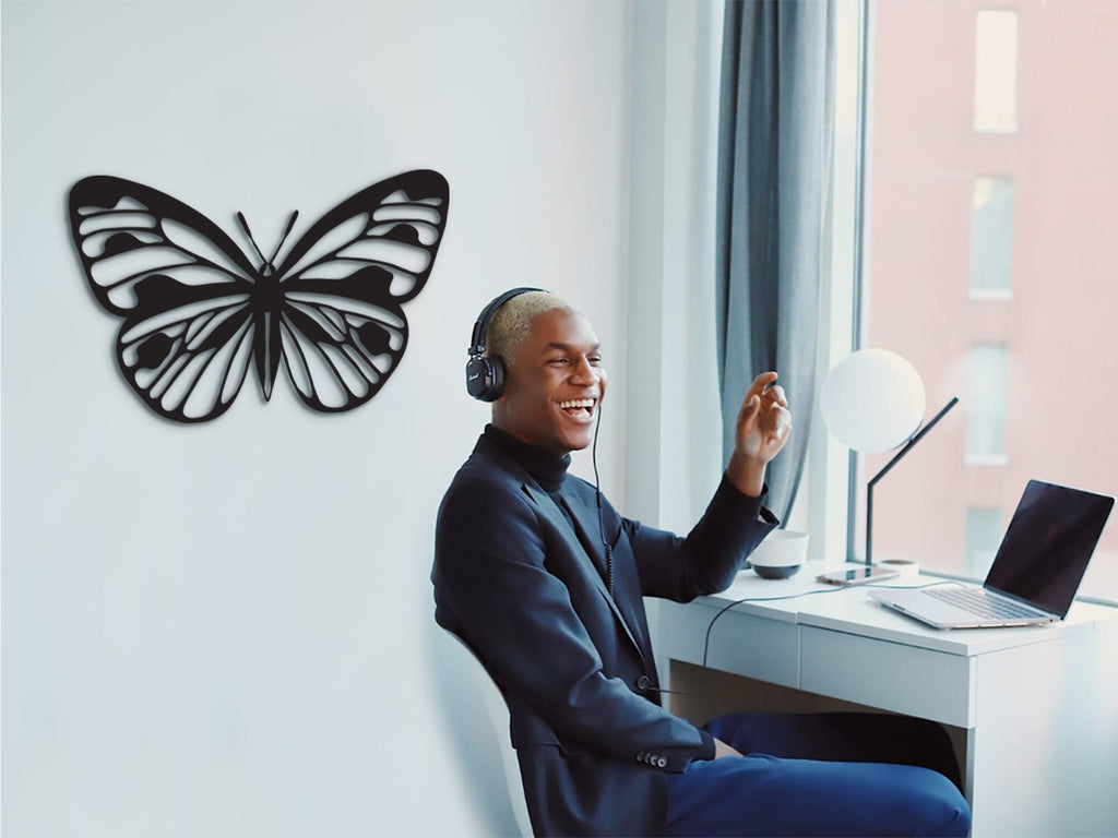 Butterfly Wall Decor: Laser Cut Wooden Art, Nursery Decoration