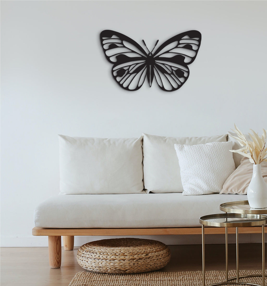 Butterfly Wall Decor: Laser Cut Wooden Art, Nursery Decoration