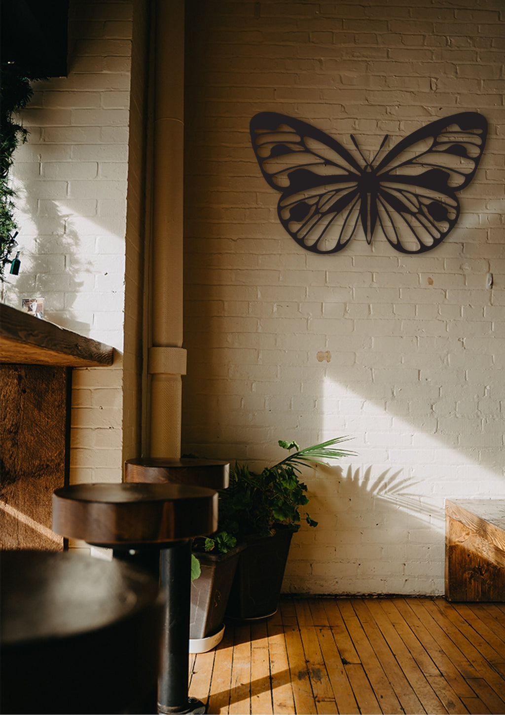 Butterfly Wall Decor: Laser Cut Wooden Art, Nursery Decoration