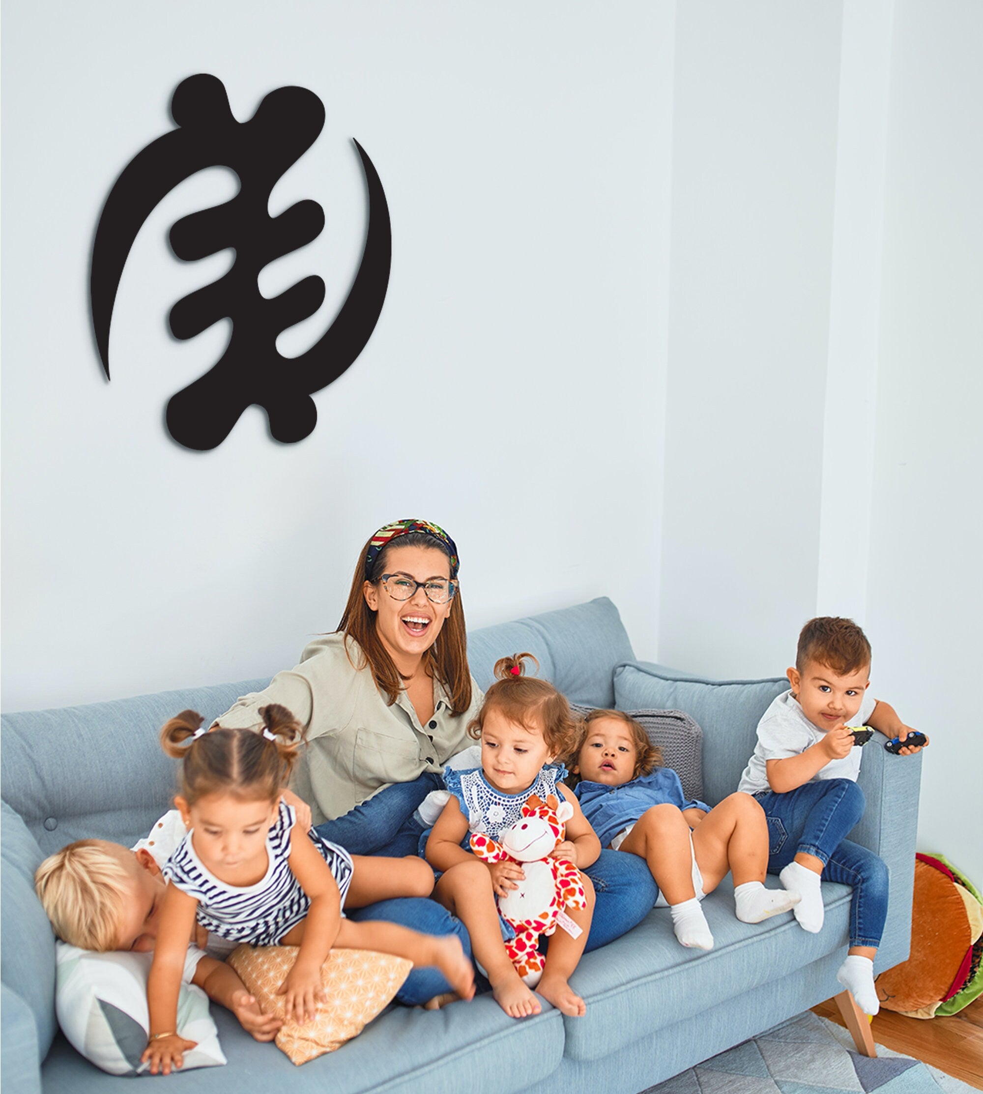 Gye Nyame Symbol Wall Art: Adinkra Ghana Decor