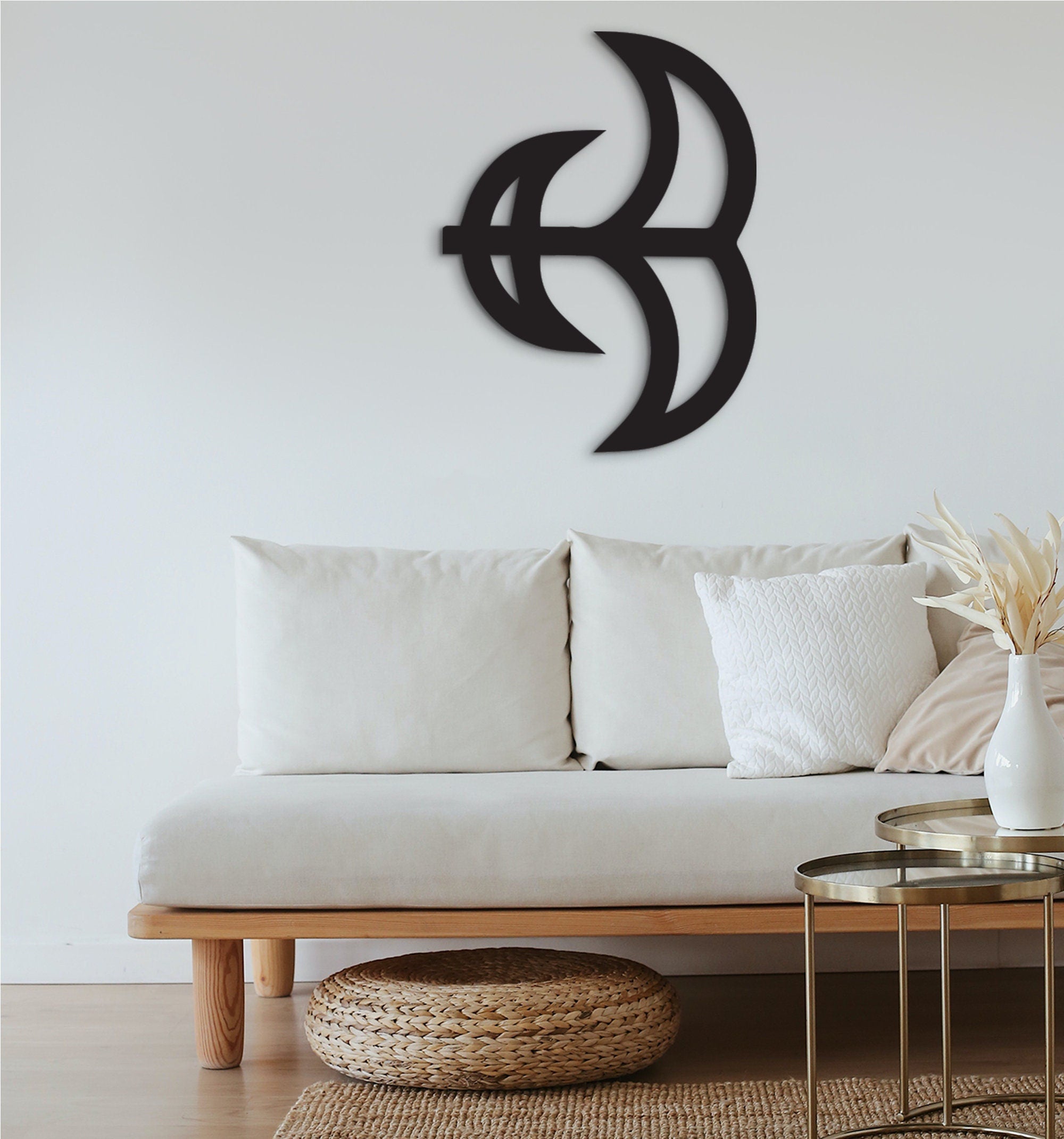 Akoko Nan Adinkra Symbol Wood Wall Art: Ghana Tribal Decor