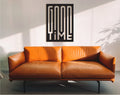 Good Time Wood Wall Art: Laser Cut Home Decor