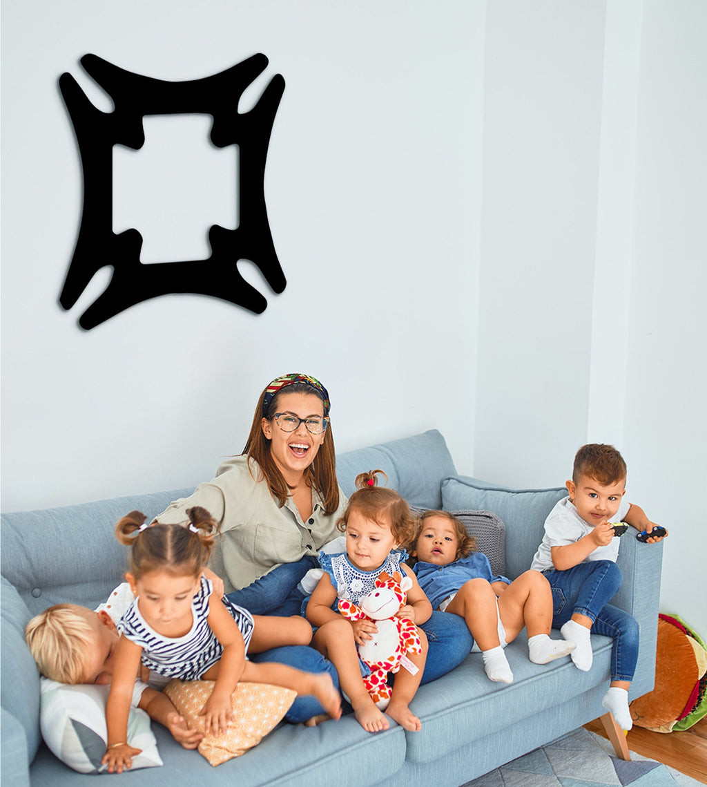 Fihankra Adinkra Symbol: African Wood Wall Decor
