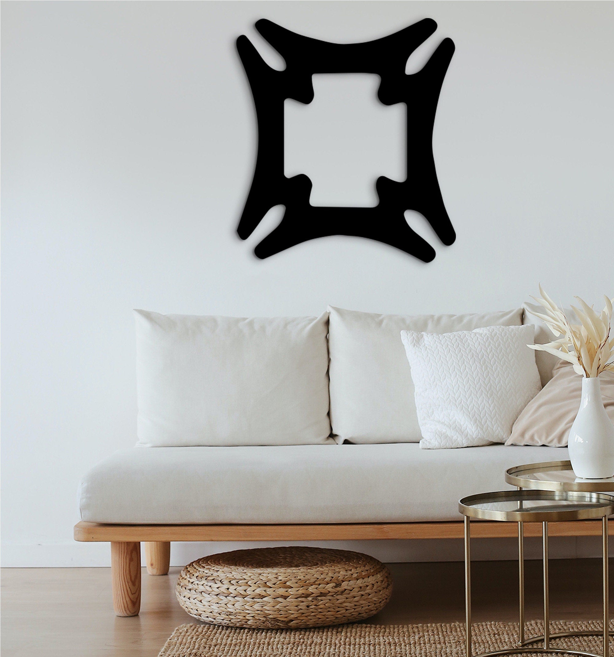 Fihankra Adinkra Symbol: African Wood Wall Decor