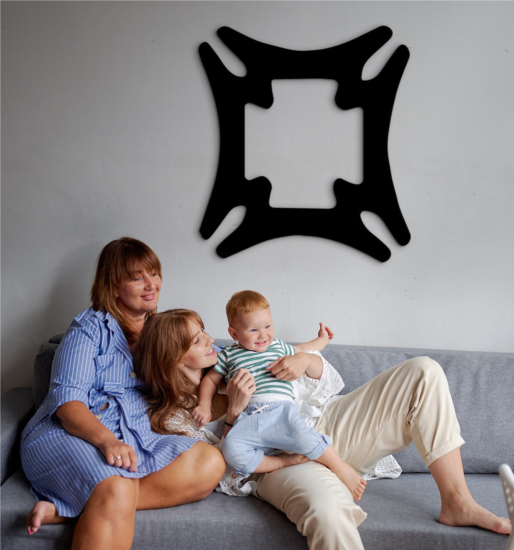 Fihankra Adinkra Symbol: African Wood Wall Decor