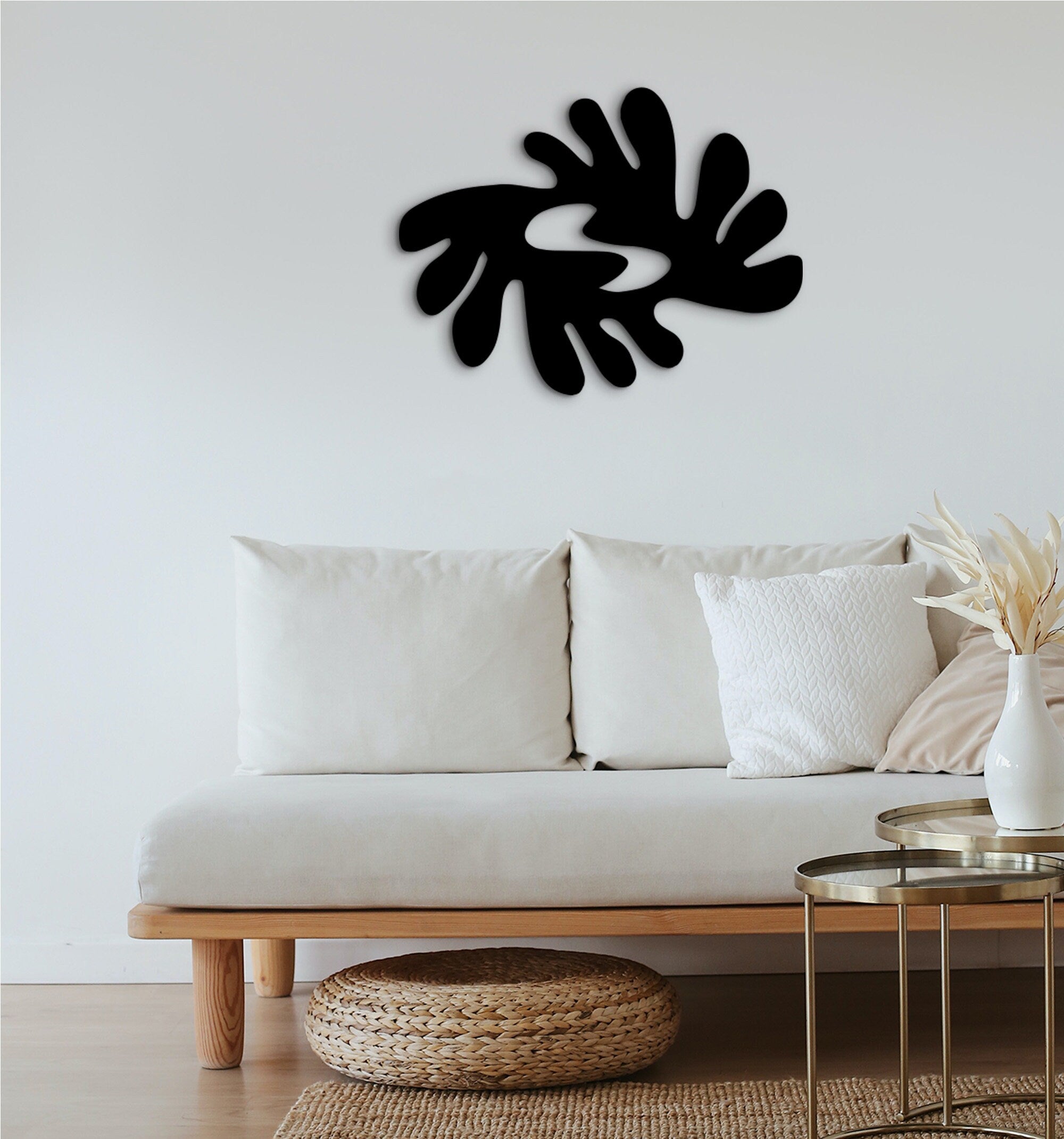 Adinkra BI NKA BI Wood Wall Decor: African Tribal Art