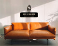 Ice Cream Bar Hanging Sign: Wooden Summer Decor