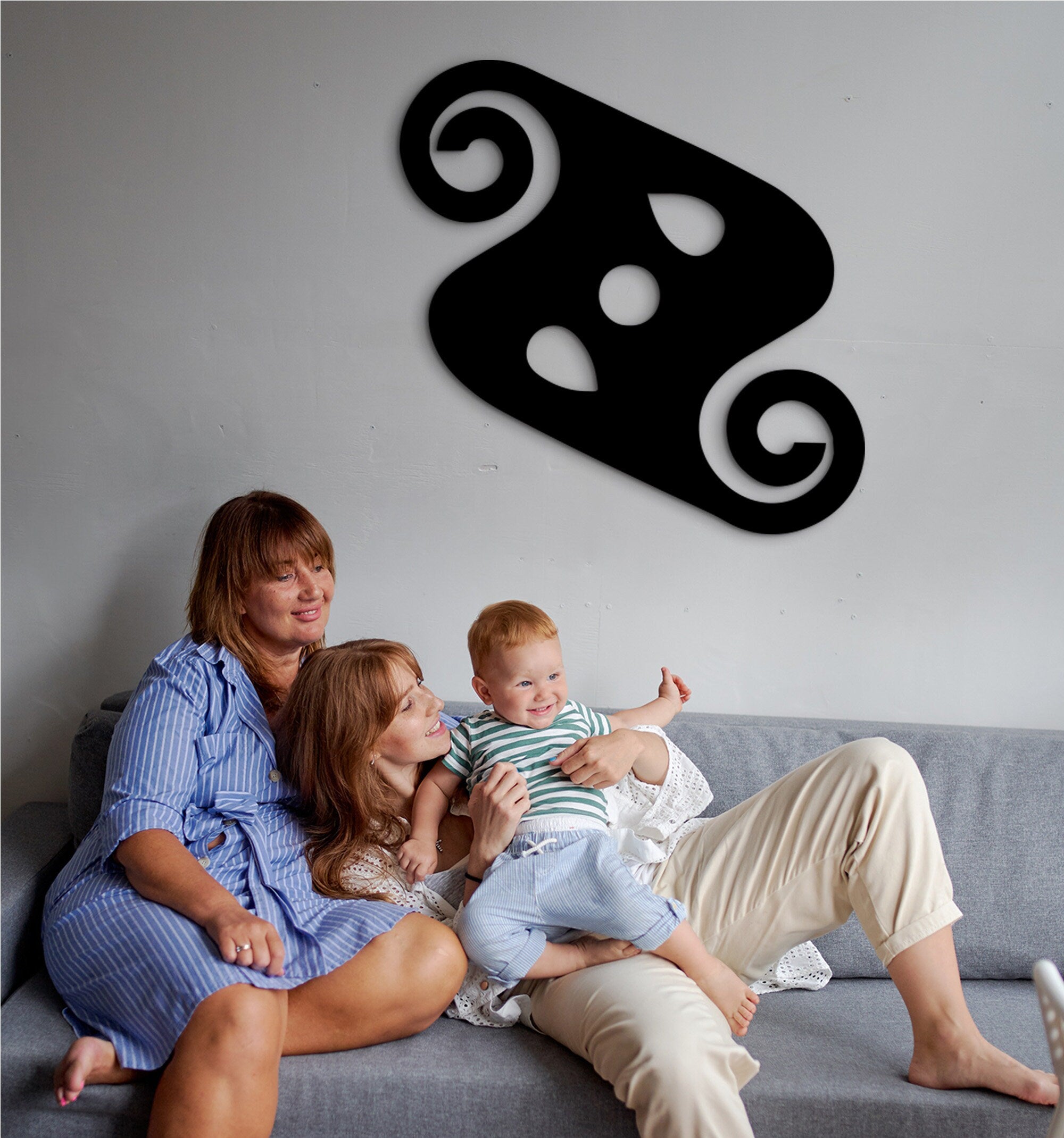Yebehyia Bio Adinkra Symbol: African Wood Wall Decor