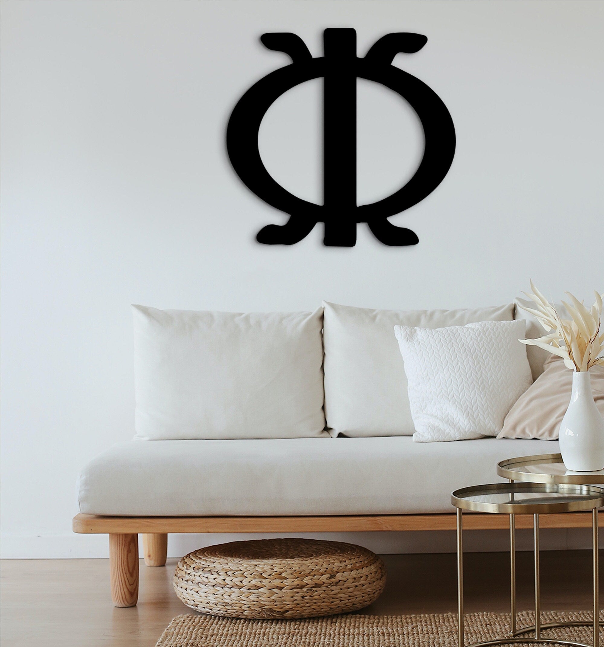 Wawa Aba Wood Wall Decor: Adinkra Symbol, African Art