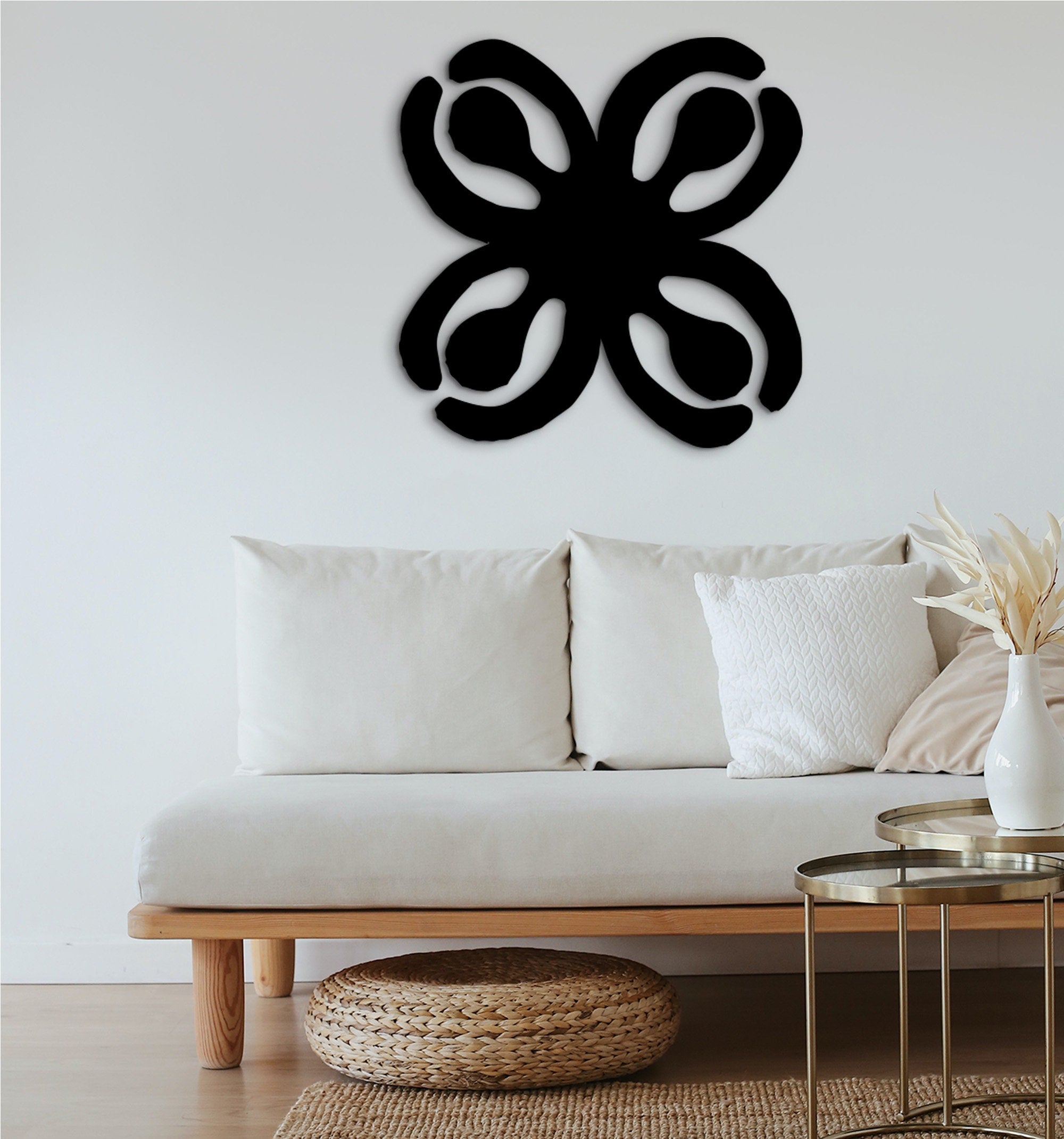 Bese Saka Adinkra Symbol Wood Wall Decor: African Kente Art