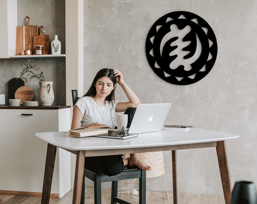 Gye Nyame Adinkra Symbol: African Ghana Decor