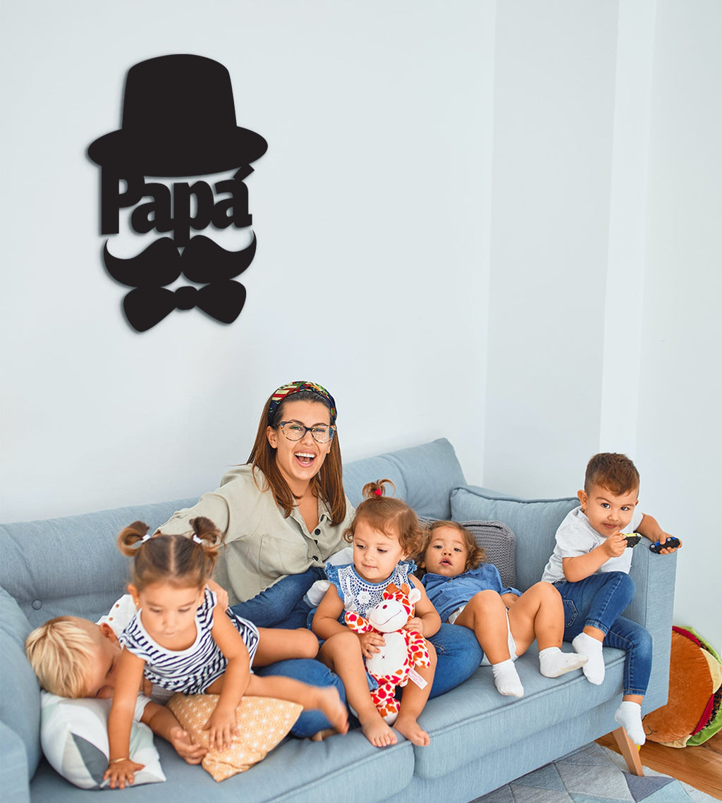 Papa Gifts Wood Decor: 3D Shadow Wall Art