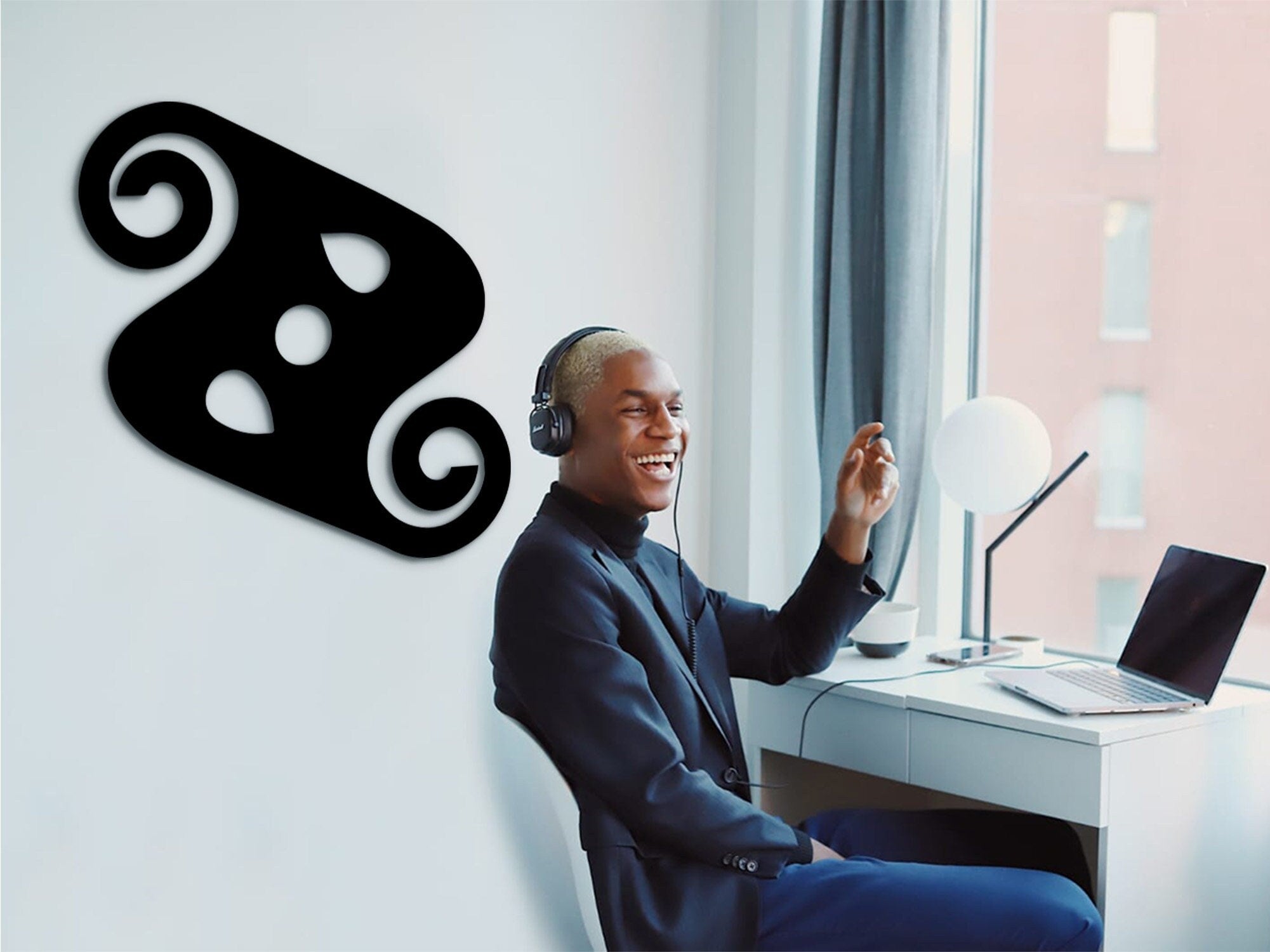 Yebehyia Bio Adinkra Symbol: African Wood Wall Decor