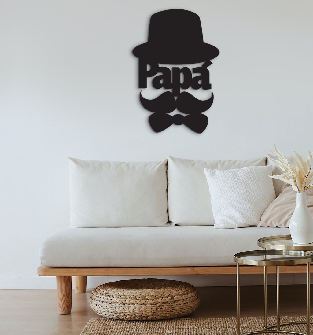 Papa Gifts Wood Decor: 3D Shadow Wall Art