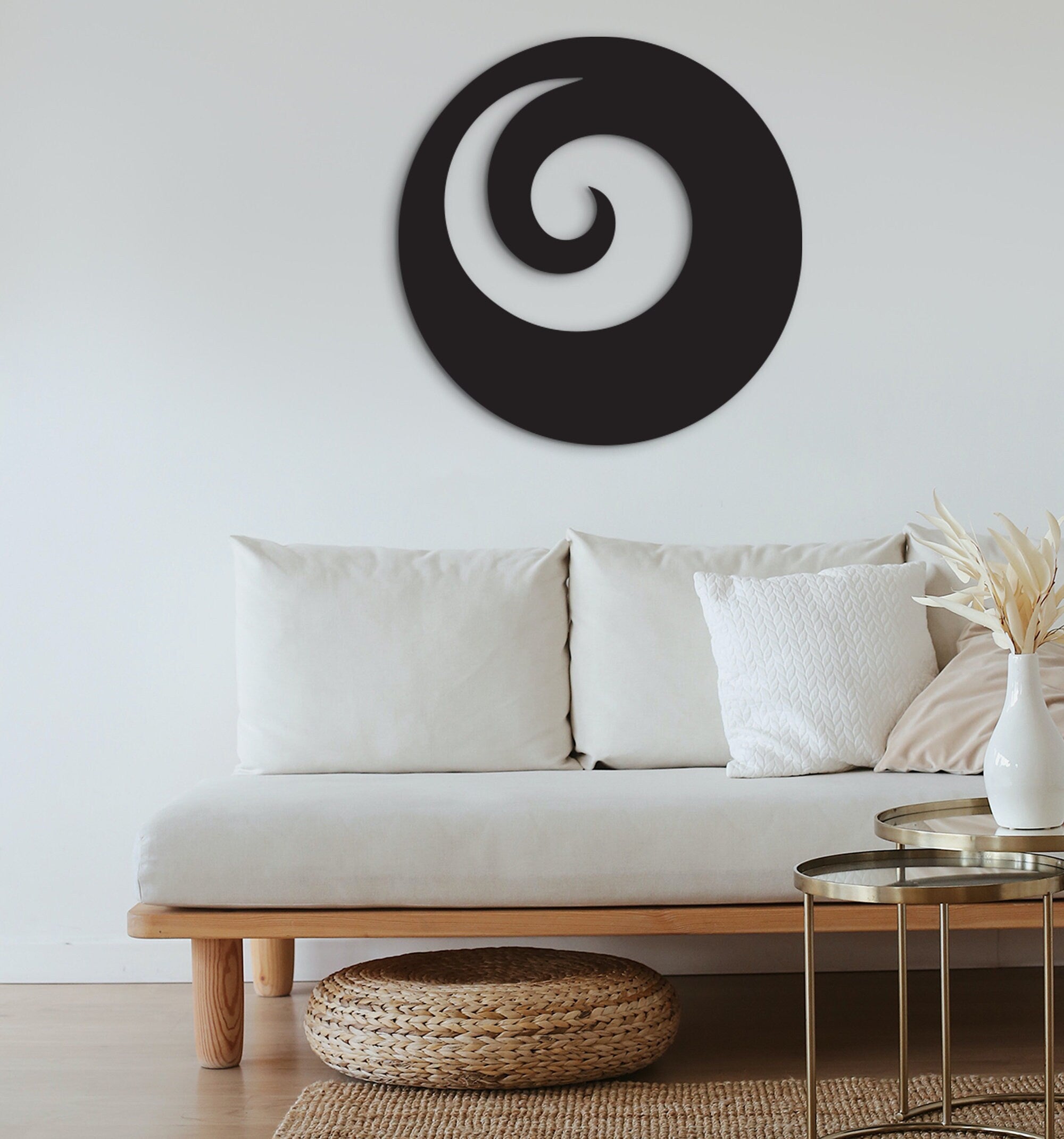 Maori Tribal Art: Laser Cut Wood Wall Decor Sculpture