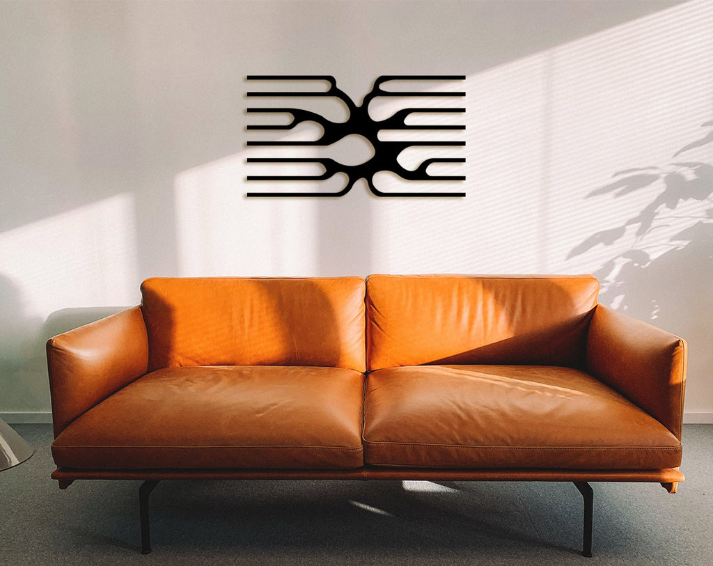 Geometric Wood Wall Art: Modern Abstract Wood Panel Decor