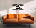 Geometric Wood Wall Art: Modern Abstract Wood Panel Decor