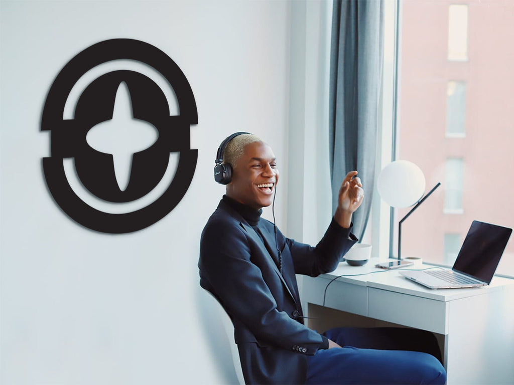African Krado Adinkra Symbol: Wood Wall Art Decor