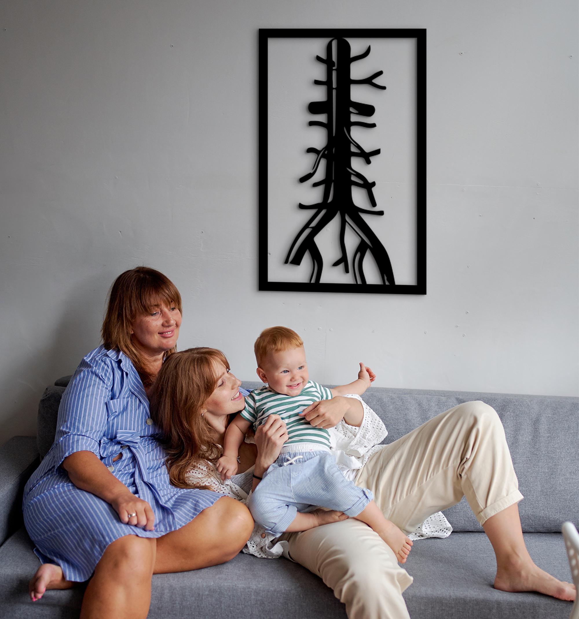 Aorta Vascular Surgeon Gift: 3D Wood Anatomy Wall Art