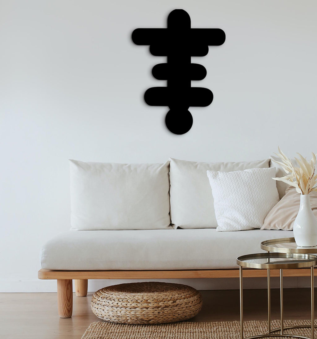 OKODEE MMOWERE Wood Wall Art: Adinkra Symbol, Africa Decor