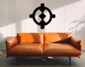 Faith Adinkra Symbol: Modern Wood African Wall Decor