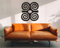 Dwennimmen Symbol Wood Wall Art: African Tribal Decor