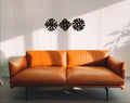 3 Piece Neuron Wood Wall Art: Medical Office Decor