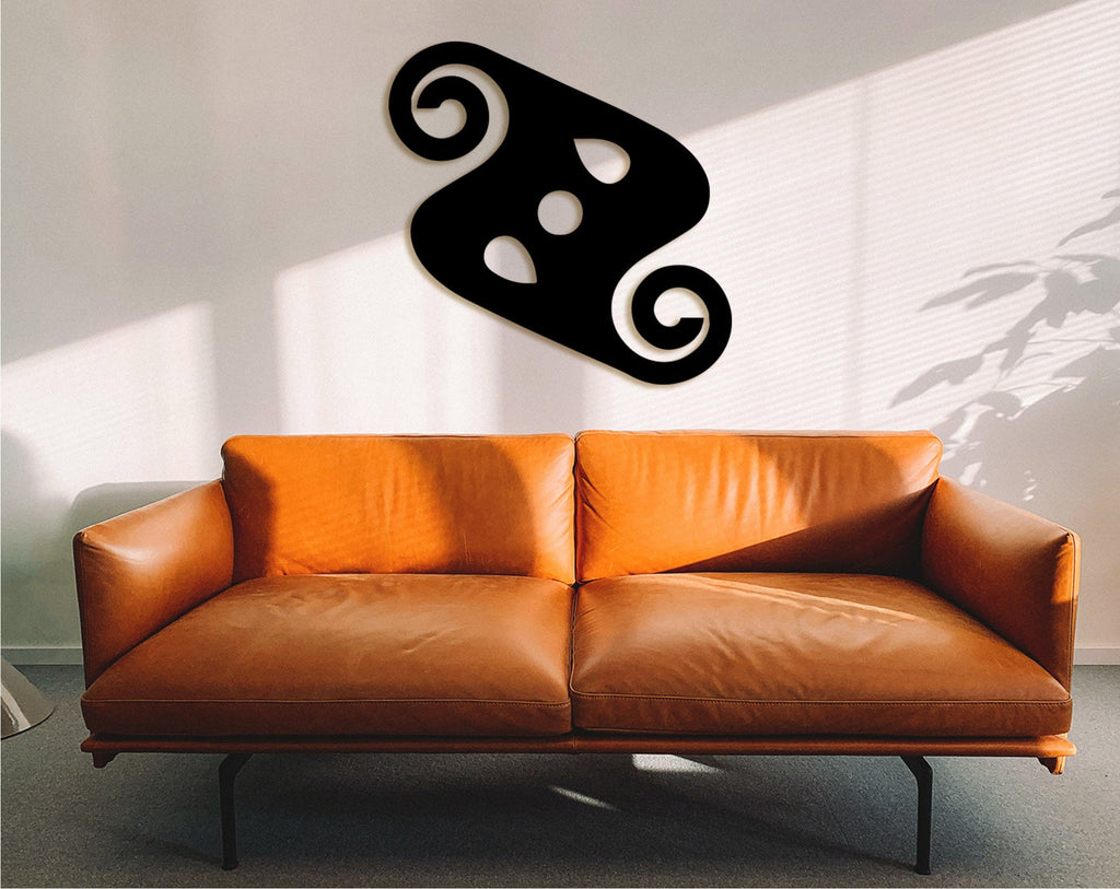 Yebehyia Bio Adinkra Symbol: African Wood Wall Decor