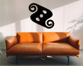 Yebehyia Bio Adinkra Symbol: African Wood Wall Decor