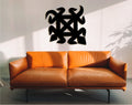Adinkra Denkyemfunefu Symbol: African Wood Wall Art