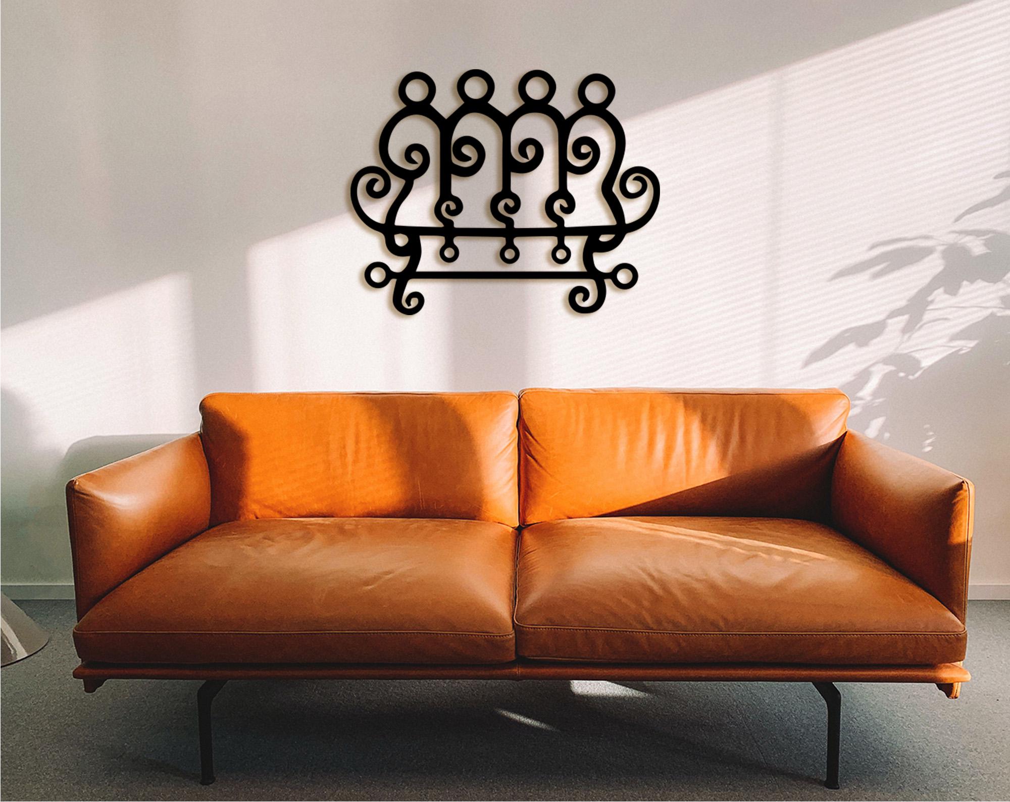 Paimon King Art: 3D Shadow Wood Wall Decor