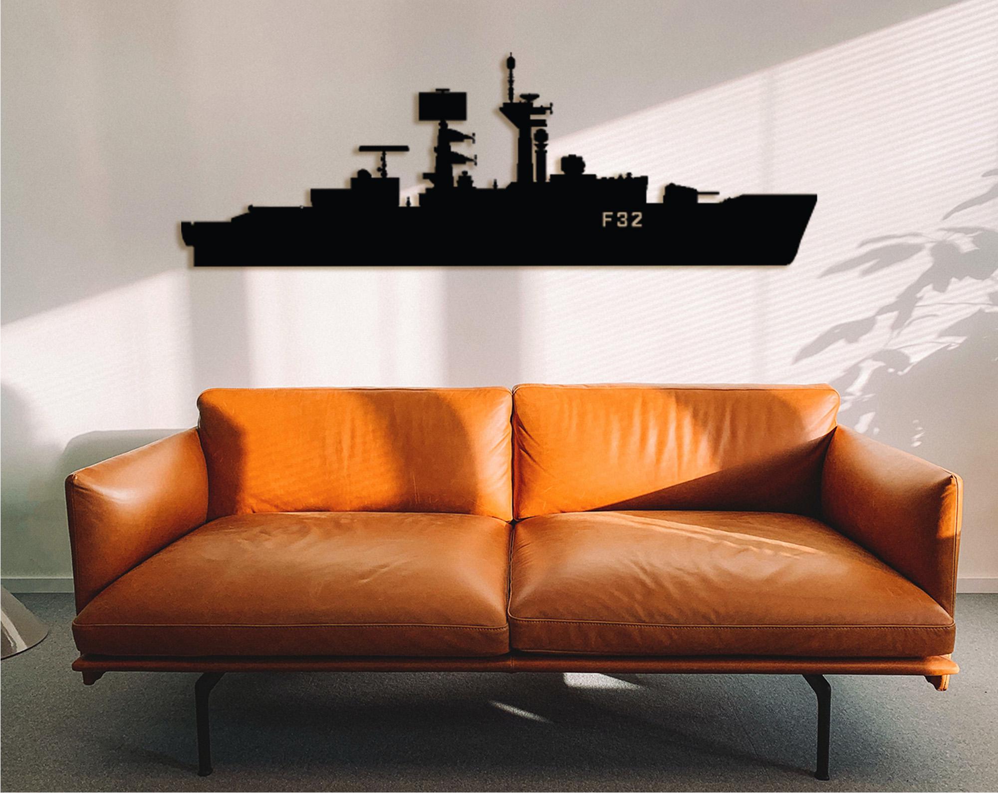 3D Wooden Ship Wall Art: HMS Spey, USS Ronald Reagan