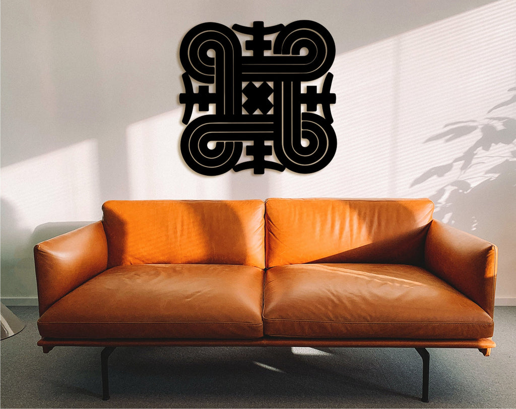 Hannunvaakuna Finnish Symbol: Pagan Protective MDF Wall Decor