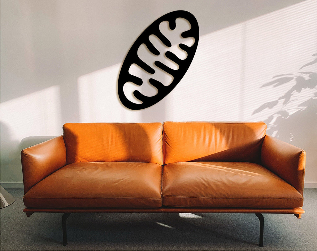 Mitochondria Ornament: Biology Wall Art, Science Gift