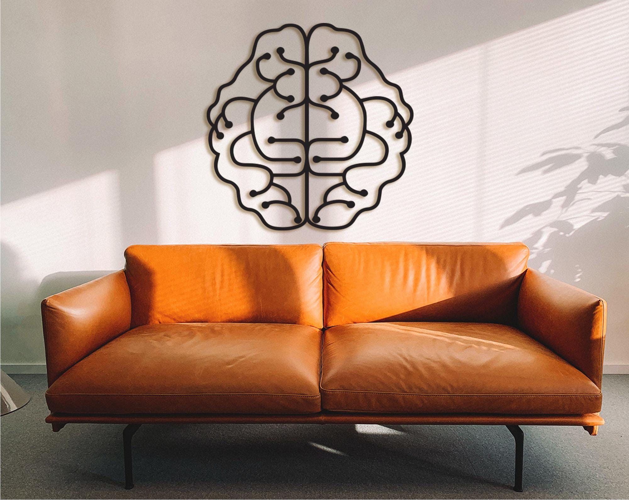 3D Brain Wall Art: Neurology Decor, Neuro Nurse Gift