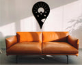 3D Wood Pin Travel Map: Large World Map Wall Decor