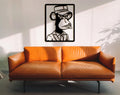 Modern Ape Wood Wall Art – Pop Culture Decor