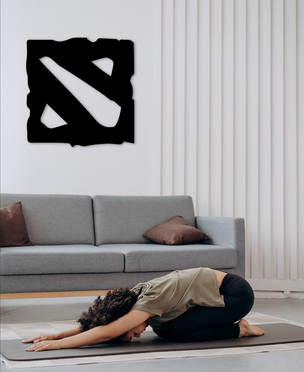 MOBA Hero Wood Wall Art, Gamer Room Decor, Fantasy Arena Sign