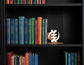 Gye Nyame Wooden Bookends, African Adinkra Decor, Ghanaian Gift