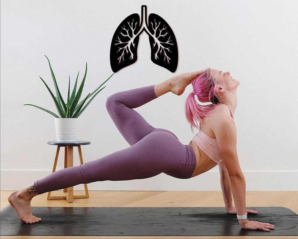 3D Lungs Wall Decor: Medical Office Art, Healthcare Gift