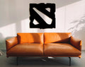 MOBA Hero Wood Wall Art, Gamer Room Decor, Fantasy Arena Sign